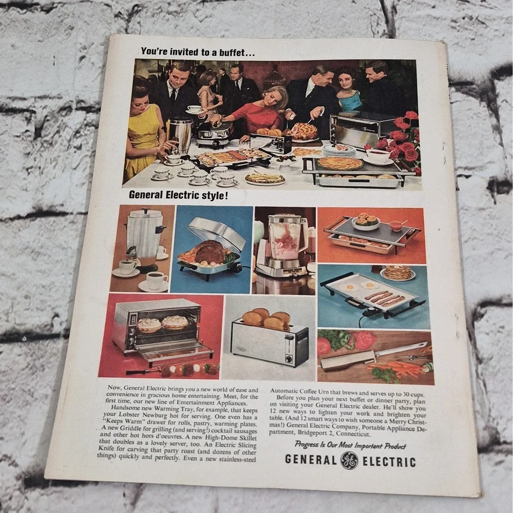 1963 New Ideas For Christmas Fawcett Magazine Number 8 MCM Holiday